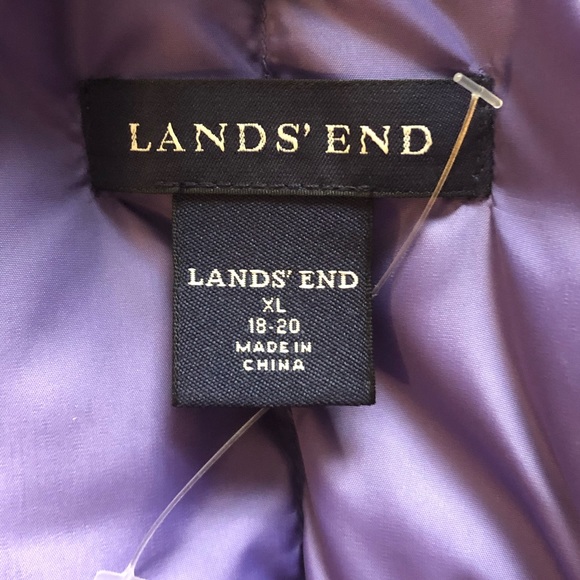 Lands End Puffer Vest - Girls - Picture 4 of 5